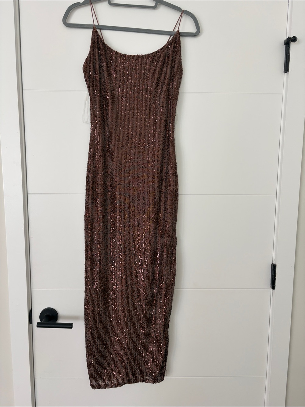 Vici Brown Maxi Dress